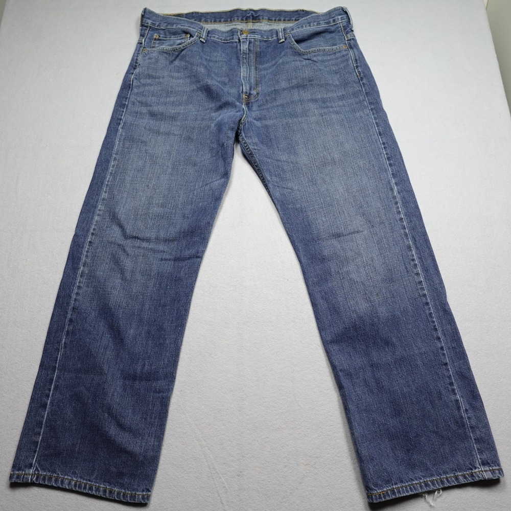 Levi Strauss & Co. 569 Jeans Mens 38x32 Blue Relaxed Straight Denim 5-Pocket